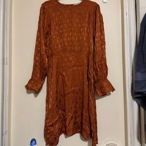 Knee length dress.Silk. Scotch and soda.